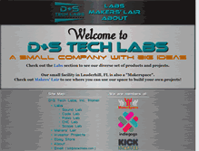 Tablet Screenshot of dstechlabs.com